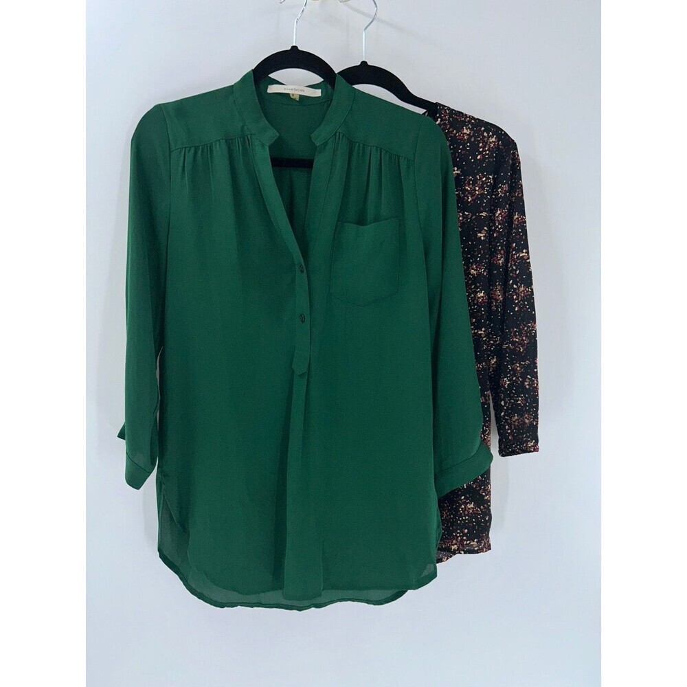 Women's 41 Hawthorn 3 Piece Long Short Sleeve Blouses Bundle Size S
